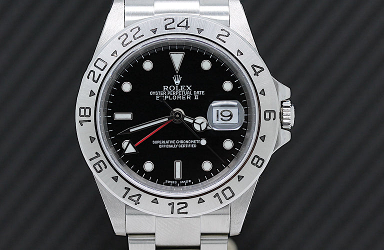 Rolex Explorer II Ref: 16570T mit Box von 2003