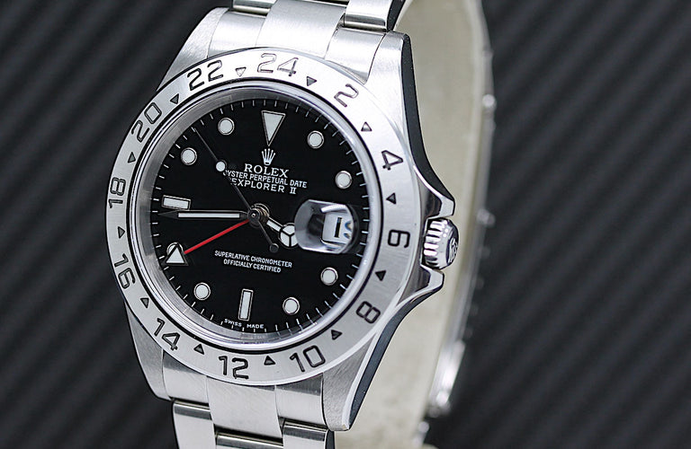 Rolex Explorer II Ref: 16570T mit Box von 2003