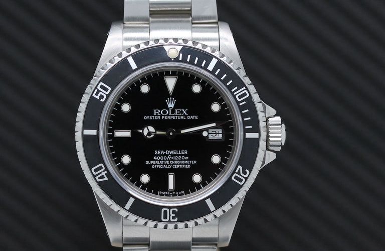 Rolex Sea Dweller Ref: 16600-1999-Box & Papiere