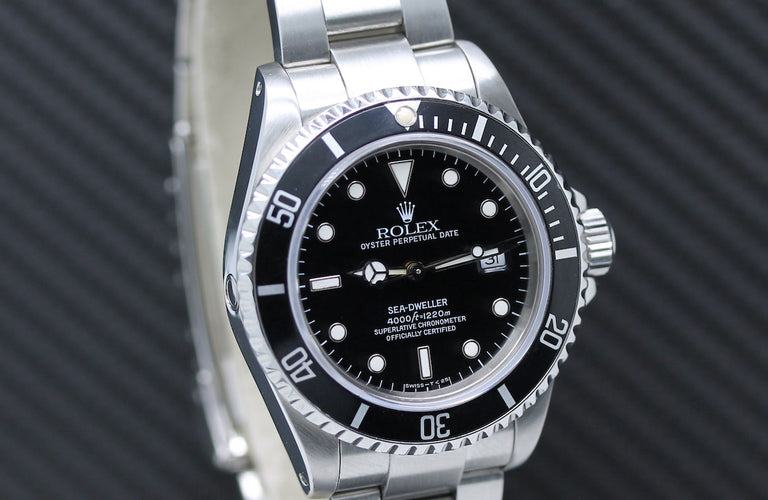 Rolex Sea Dweller Ref: 16600-1999-Box & Papiere