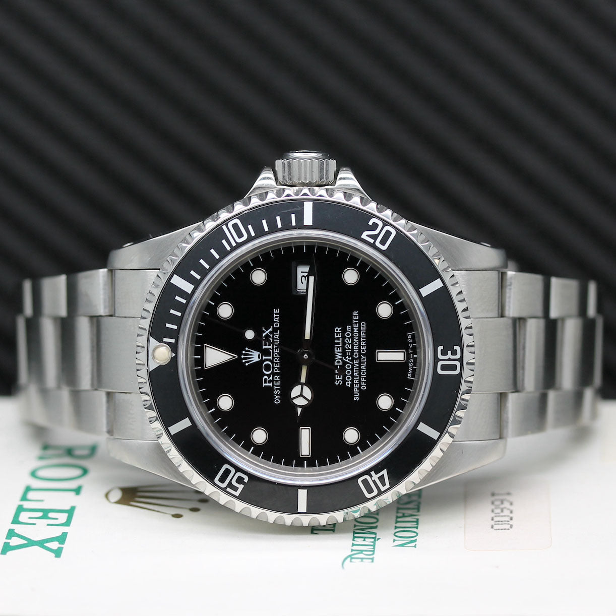 Rolex Sea Dweller Ref: 16600-1999-Box & Papiere