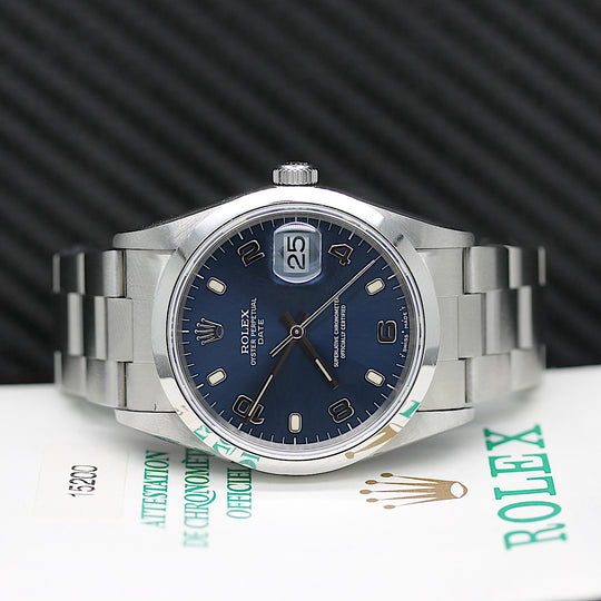 Rolex Date Ref:15200  – Mit Box & Papiere