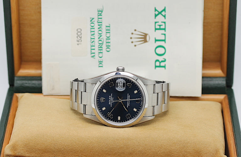 Rolex Date Ref:15200  – Mit Box & Papiere