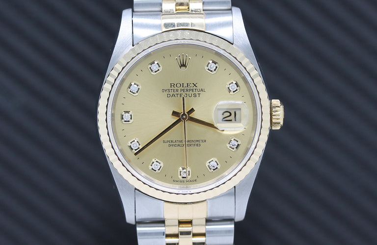 Rolex Datejust Ref: 16233 – Mit Box –