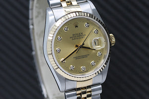 Rolex Datejust Ref: 16233 – Mit Box –