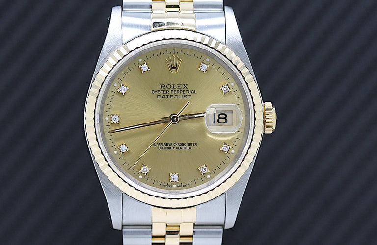 Rolex Datejust Ref: 16233 Box und Papiere – aus 1992