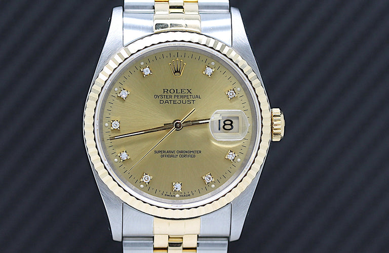 Rolex Datejust Ref: 16233 Box und Papiere – aus 1992