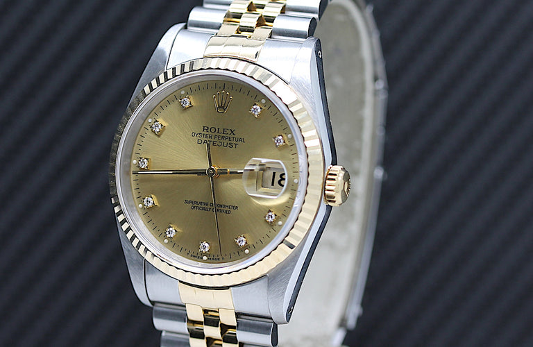 Rolex Datejust Ref: 16233 Box und Papiere – aus 1992