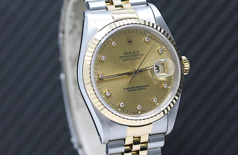 Rolex Datejust Ref: 16233 Box und Papiere – aus 1992