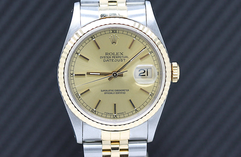 Rolex Datejust Ref: 16233 Box und Papiere – aus 1991