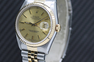 Rolex Datejust Ref: 16233 Box und Papiere – aus 1991