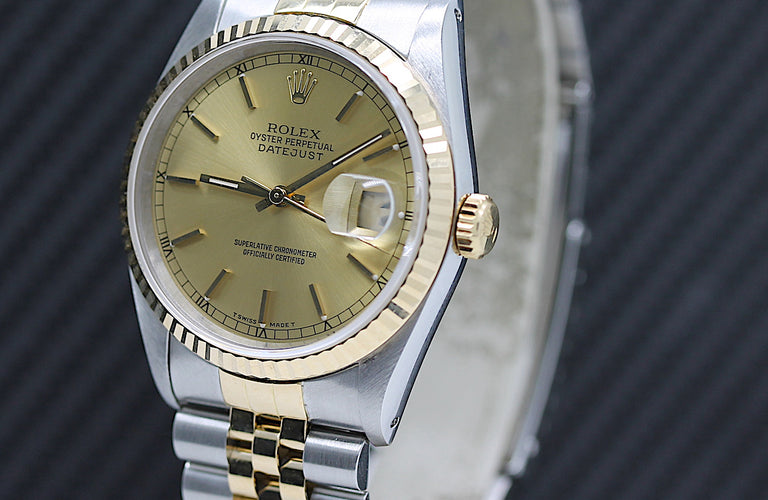 Rolex Datejust Ref: 16233 Box und Papiere – aus 1991