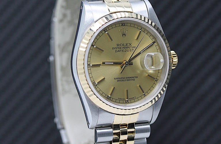 Rolex Datejust Ref: 16233 Box und Papiere – aus 1991