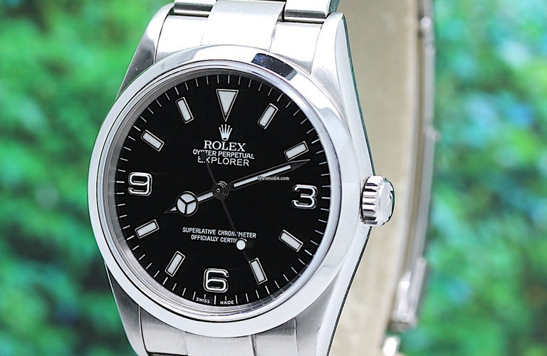 Rolex Explorer I Ref. 114270-2005-Box & Papiere