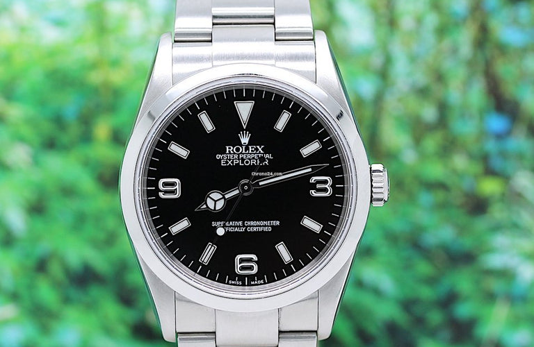 Rolex Explorer I Ref. 114270-2005-Box & Papiere