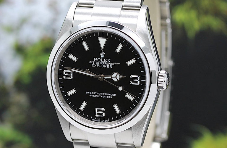 Rolex Explorer I Ref. 114270-2010-Box & Papiere