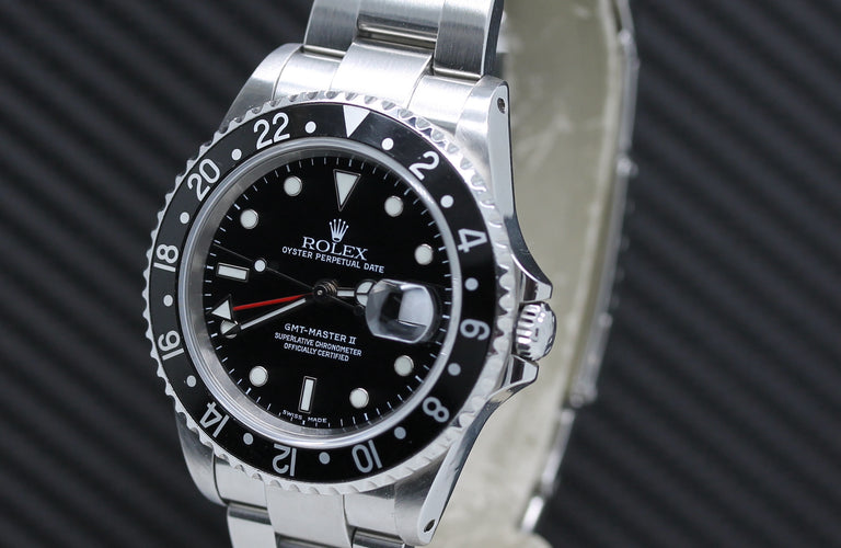 Rolex GMT-Master II  ReferenzNr. 16710-Box&Papiere