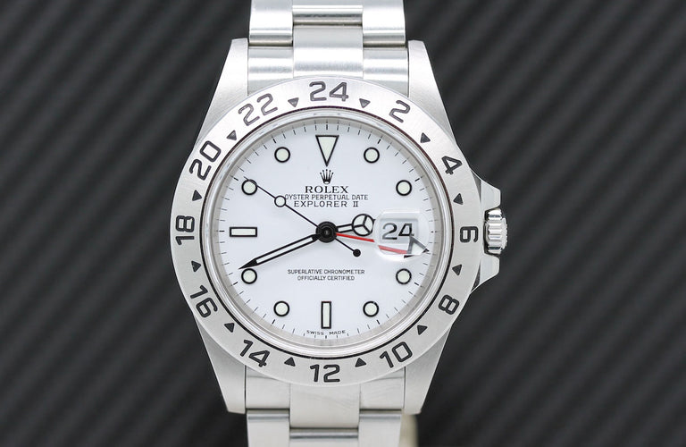 Rolex Explorer II Ref: 16570T mit Box von 2004