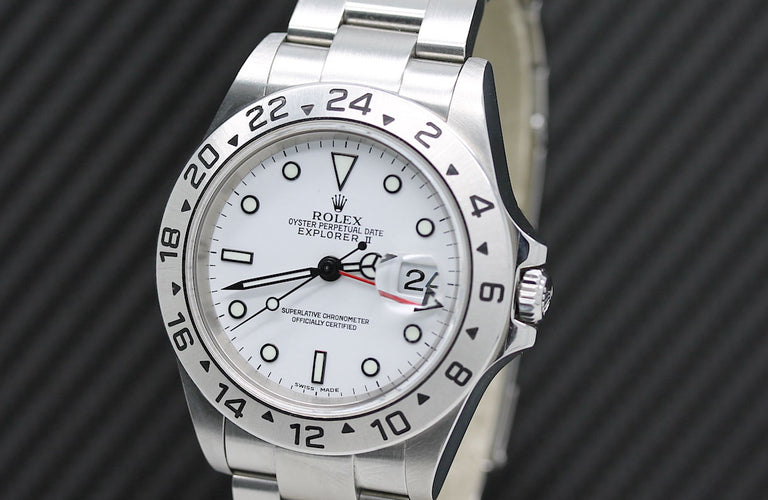 Rolex Explorer II Ref: 16570T mit Box von 2004