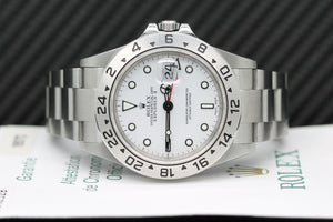 Rolex Explorer II Ref: 16570T mit Box von 2004