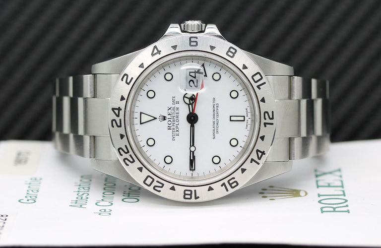 Rolex Explorer II Ref: 16570T mit Box von 2004