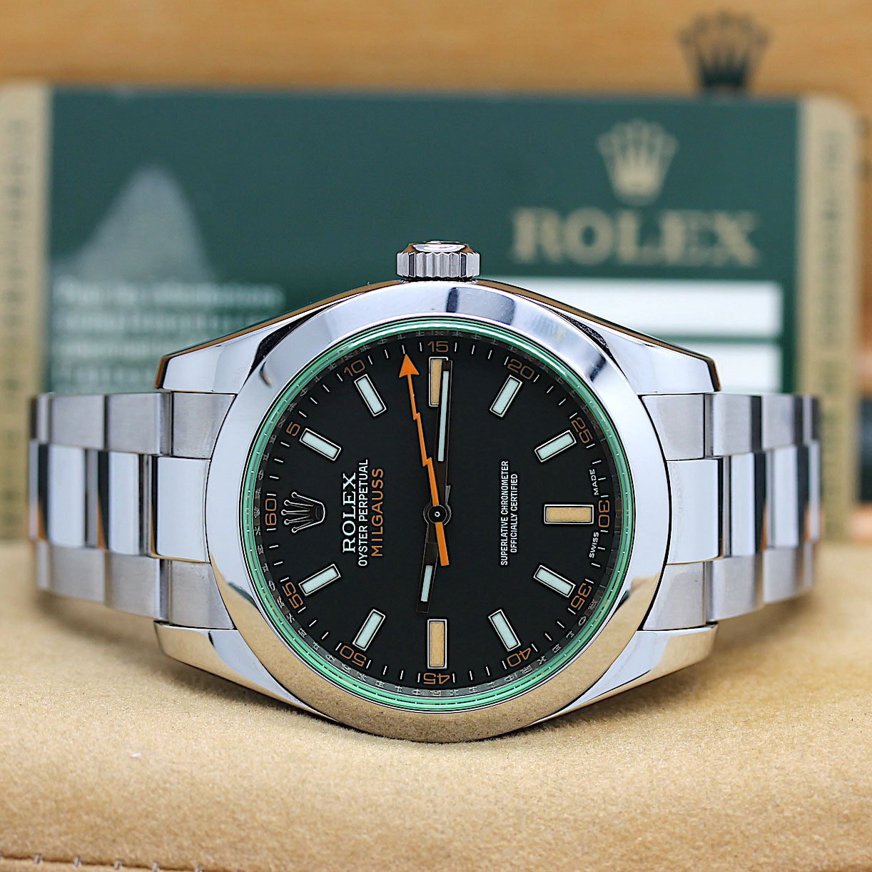 Rolex Milgauss Ref: 116400-2012-Box