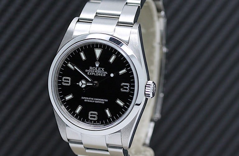 Rolex Explorer I Ref. 114270-Box & Papiere