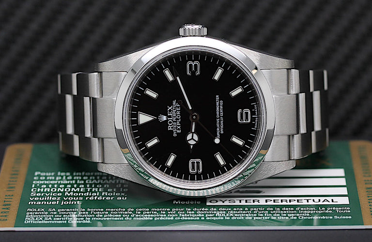 Rolex Explorer I Ref. 114270-Box & Papiere