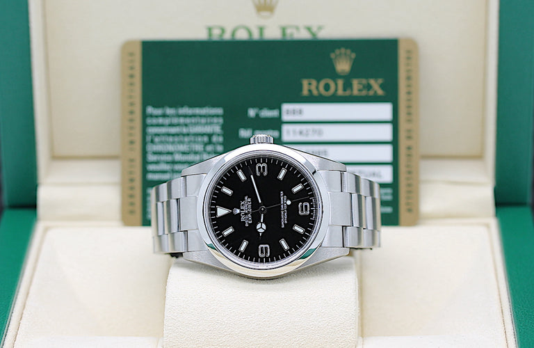 Rolex Explorer I Ref. 114270-Box & Papiere