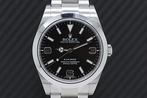 Rolex Explorer I Ref. 214270- 2016-Box & Papiere