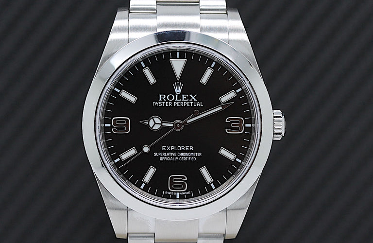 Rolex Explorer I Ref. 214270- 2016-Box & Papiere