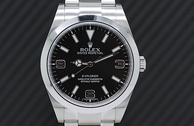 Rolex Explorer I Ref. 214270- 2016-Box & Papiere