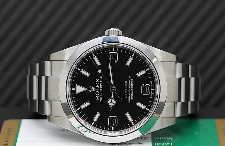 Rolex Explorer I Ref. 214270- 2016-Box & Papiere