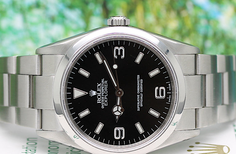 Rolex Explorer I Ref. 114270-2005-Box & Papiere