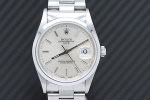 Rolex Date Ref:15200 Mit Box und Papiere