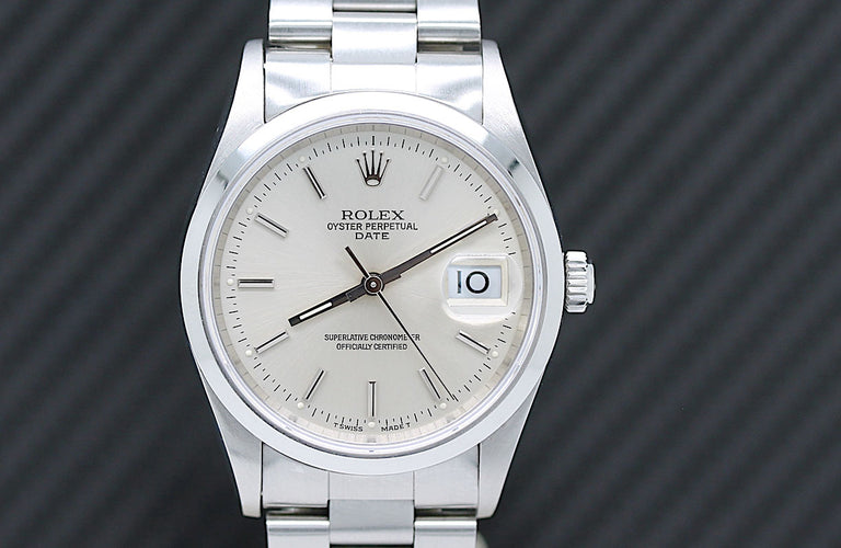 Rolex Date Ref:15200 Mit Box und Papiere