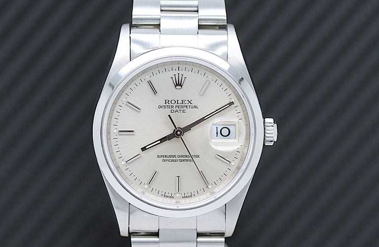 Rolex Date Ref:15200 Mit Box und Papiere