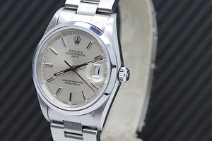 Rolex Date Ref:15200 Mit Box und Papiere