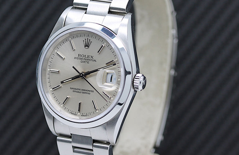 Rolex Date Ref:15200 Mit Box und Papiere