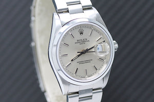 Rolex Date Ref:15200 Mit Box und Papiere