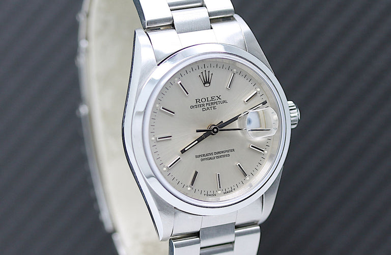 Rolex Date Ref:15200 Mit Box und Papiere