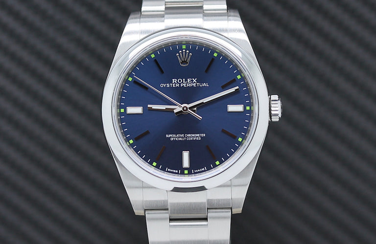 ROLEX Oyster Stahl Ref. 114300 -