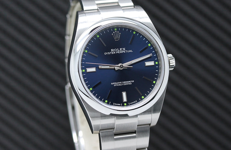 ROLEX Oyster Stahl Ref. 114300 -