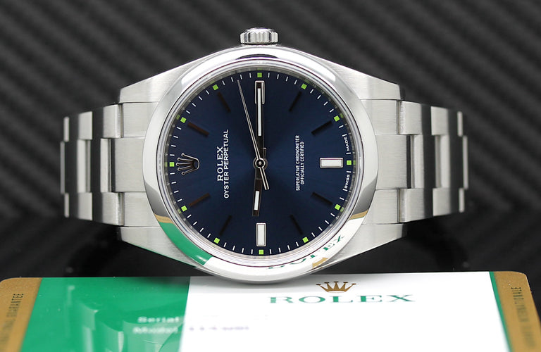 ROLEX Oyster Stahl Ref. 114300 -