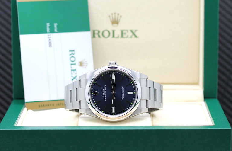 ROLEX Oyster Stahl Ref. 114300 -