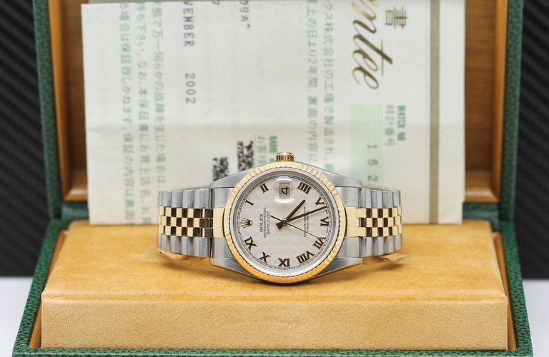 Rolex Datejust Ref:16233 – Mit Box – Papiere