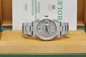 Rolex Date Ref:15200  – Mit Box und Papiere – 1999