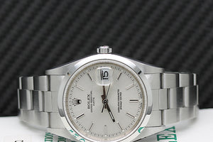 Rolex Date Ref:15200  – Mit Box und Papiere – 1999