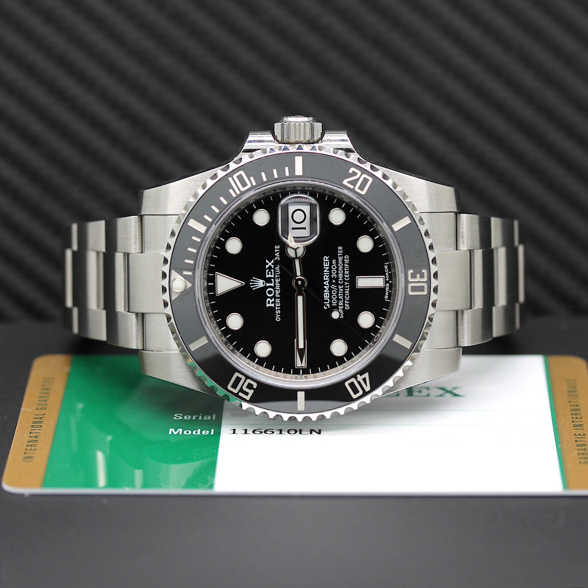 Rolex Submariner Stahl Automatik Ref: 116610NL