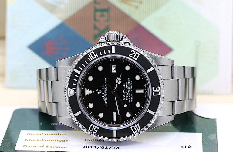 Rolex Sea Dweller Ref: 16600-Box & Papiere